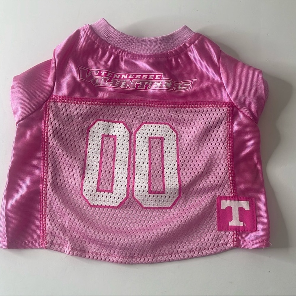 Pets First University of Tennessee Pink Jersey for Dogs Small